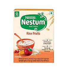 NESTLE NESTUM BABY CEREAL RICE FRUITS FROM 10 TO 24 MONTHS 300 GRM